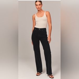 A$F Black Bootcut Jeans 10R